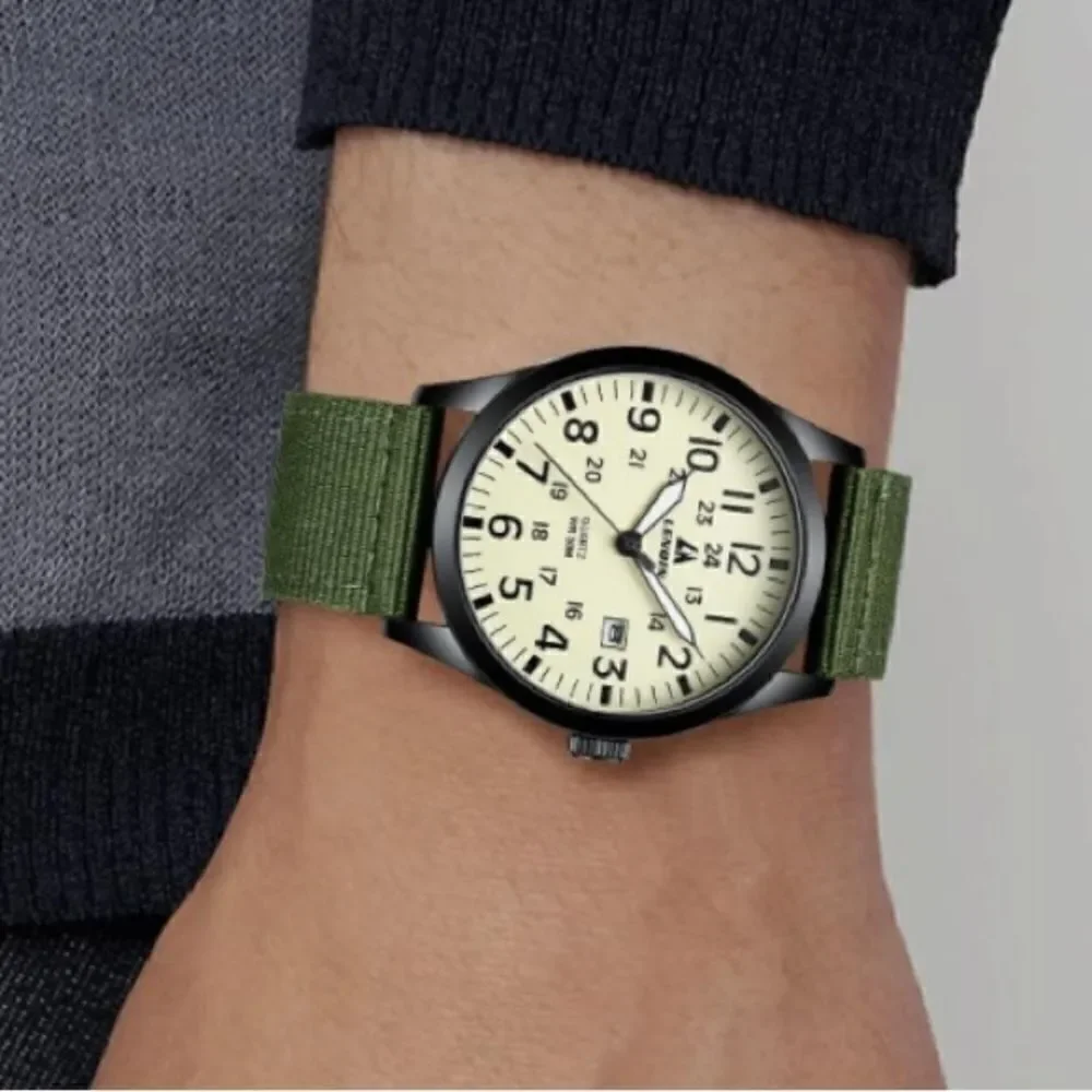 Men’s Analog Nylon Watch